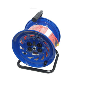 工業級延長線輪座 2.0m㎡：11A、1210W；3.5m㎡：15A、1650W；2芯、3芯接地；過載斷路 防火防鏽